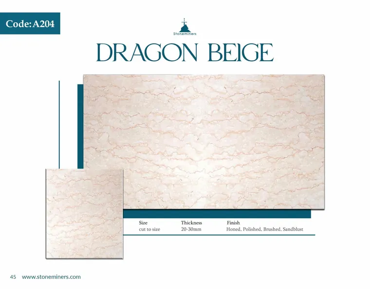 Dragon Beige Marble slab