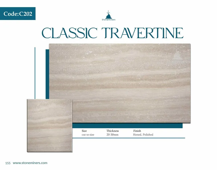 Classic Travertine Travertine