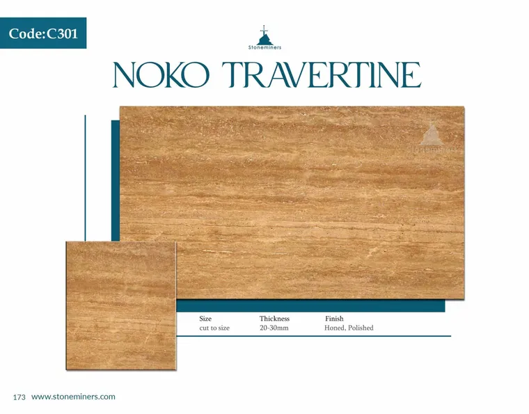 Noce Travertine Travertine slab