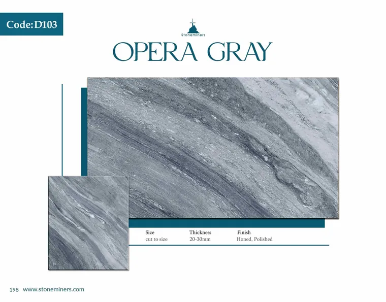 Opera Gray Opera slab